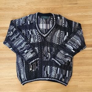 Vintage Tundra 100% Cotton, 3D knit Sweater